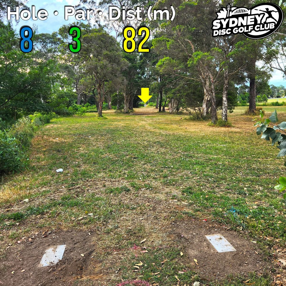 Hole 8 - Par 3 - 82 m