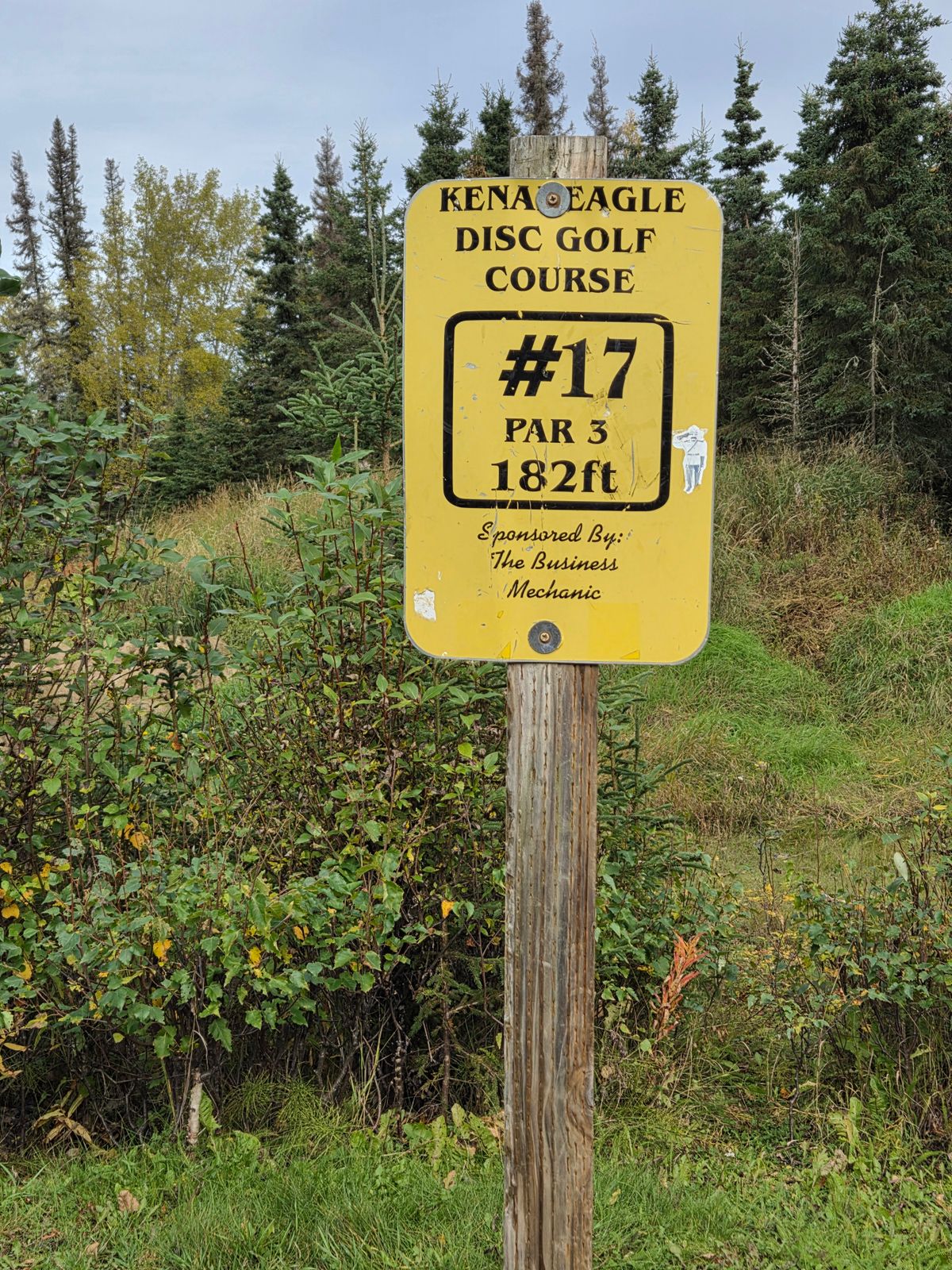#17 sign
