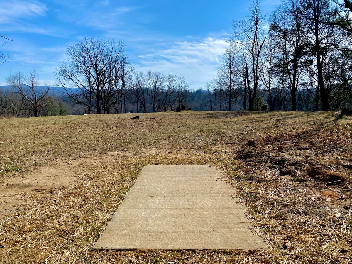 Hole 17’s white tee