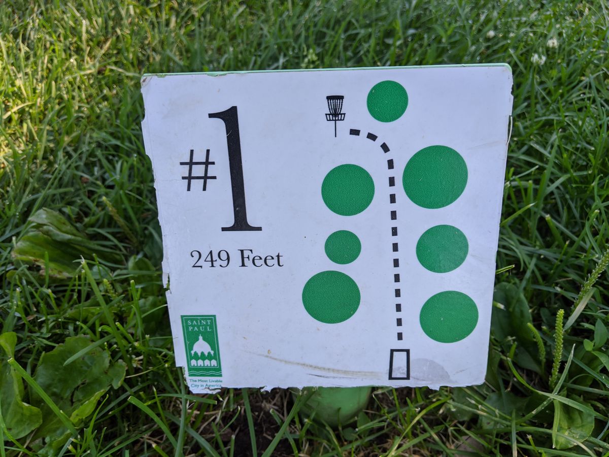 Tee Signs - Some are missing and some aren't very helpful and some are no longer in the ground.
