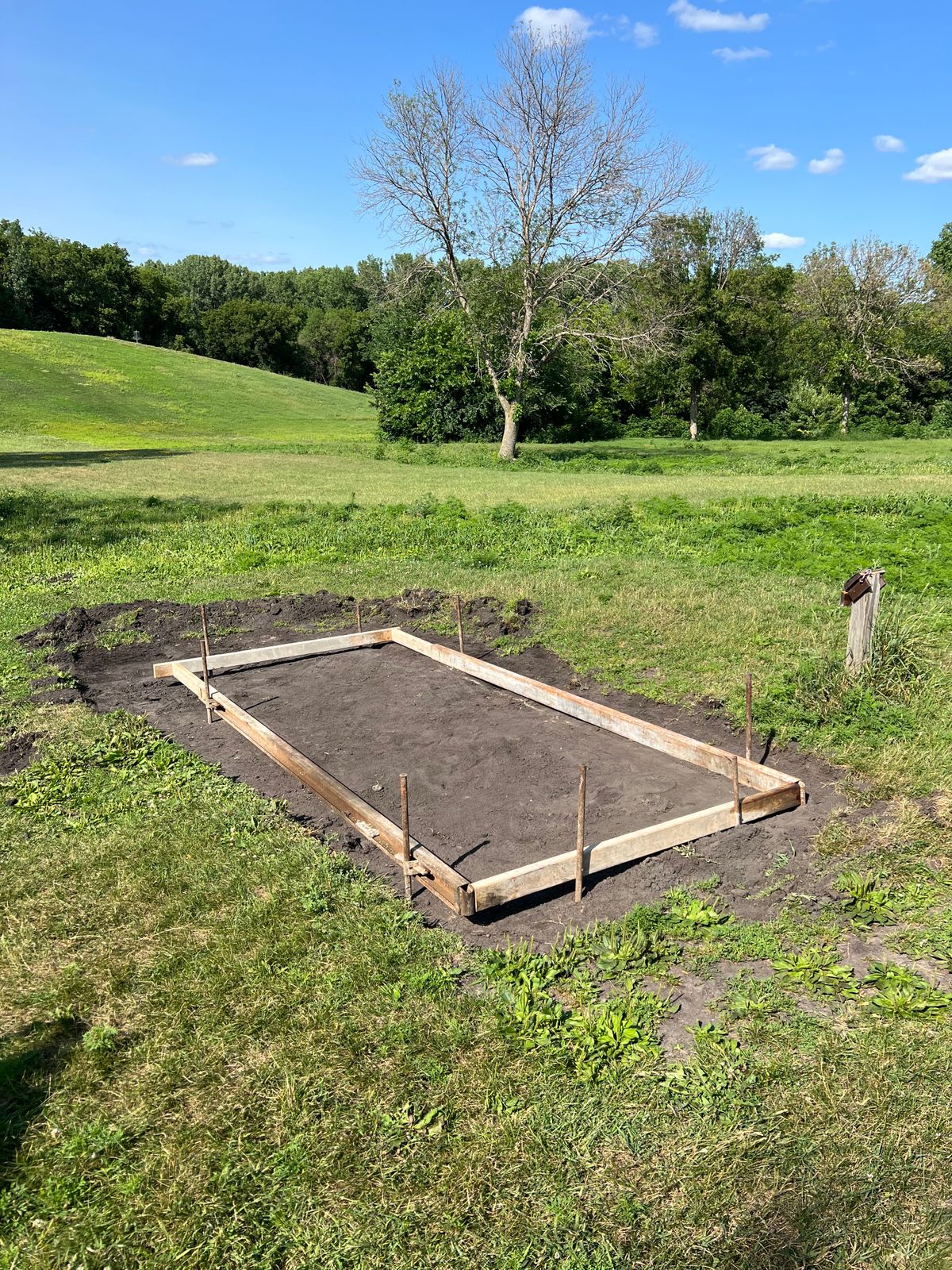 Forms for the new pad on 13