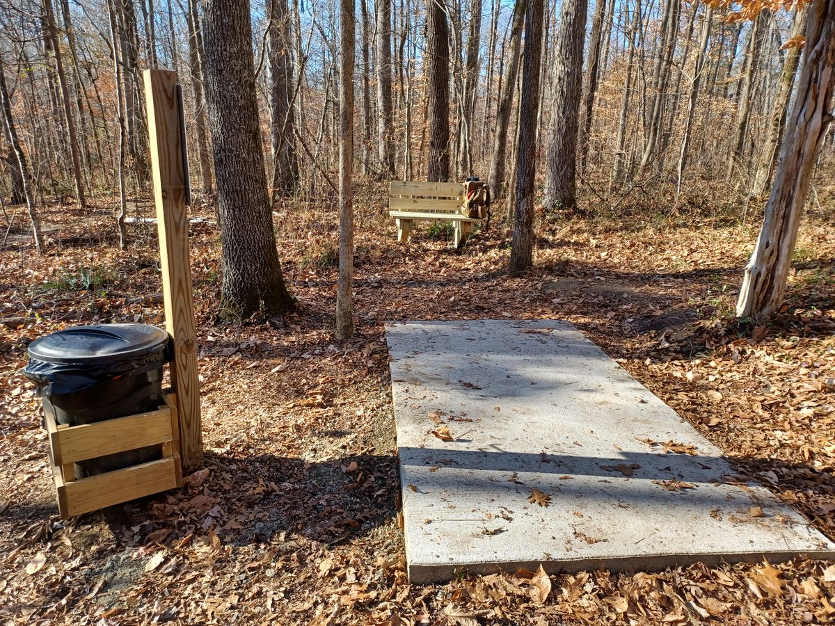 Hole 16 tee