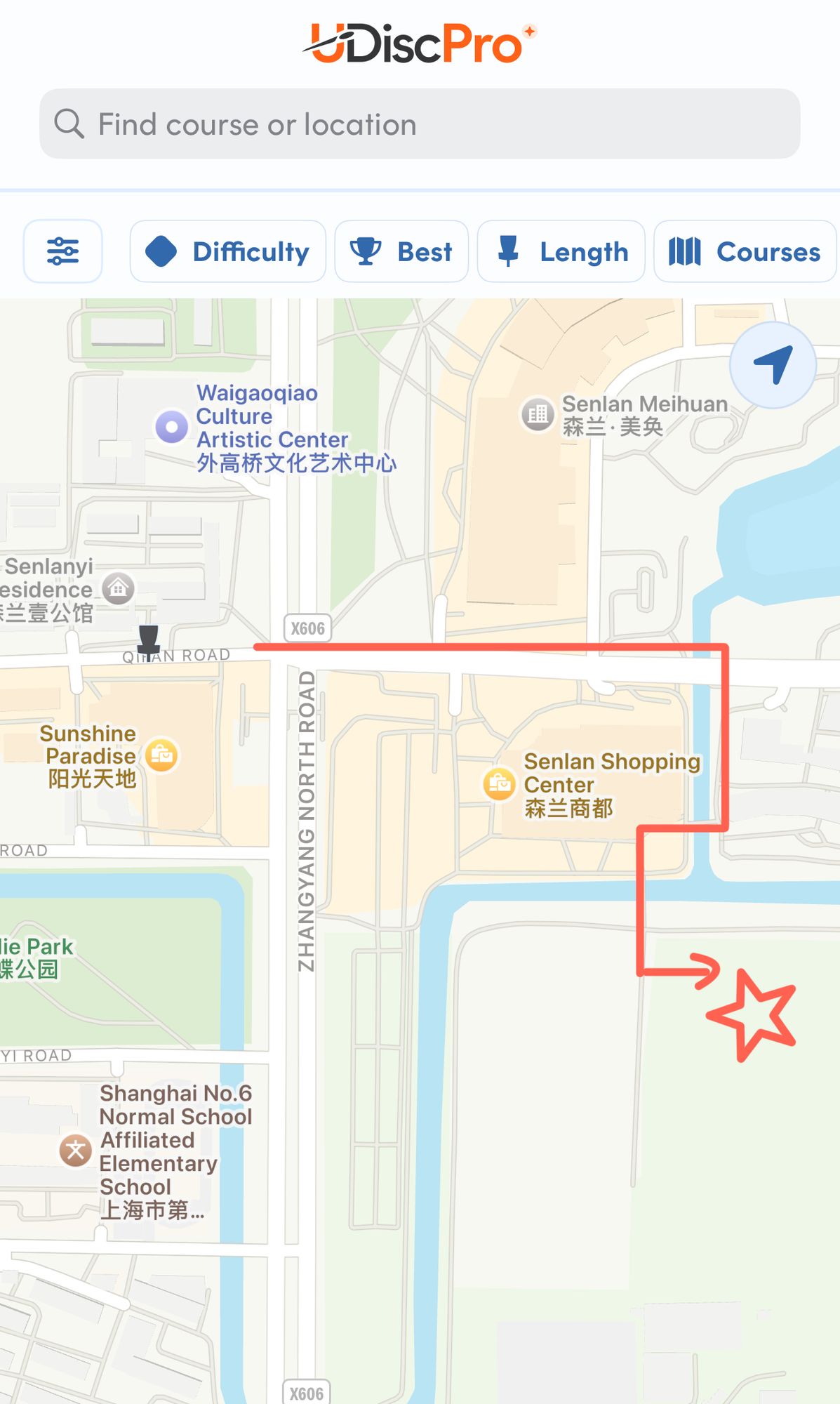 How to get to the course
