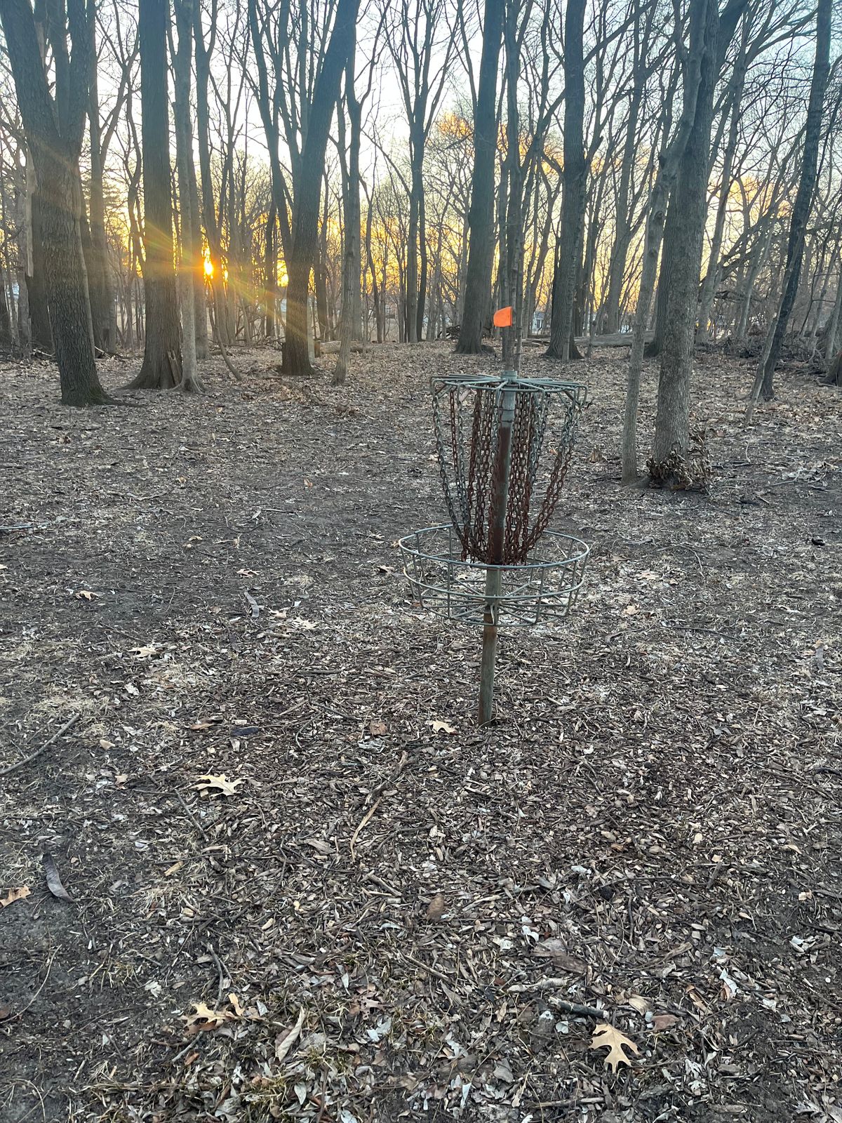 Hole 2 basket