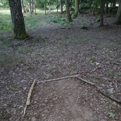 Hål 11, borde finnas en fast tee..