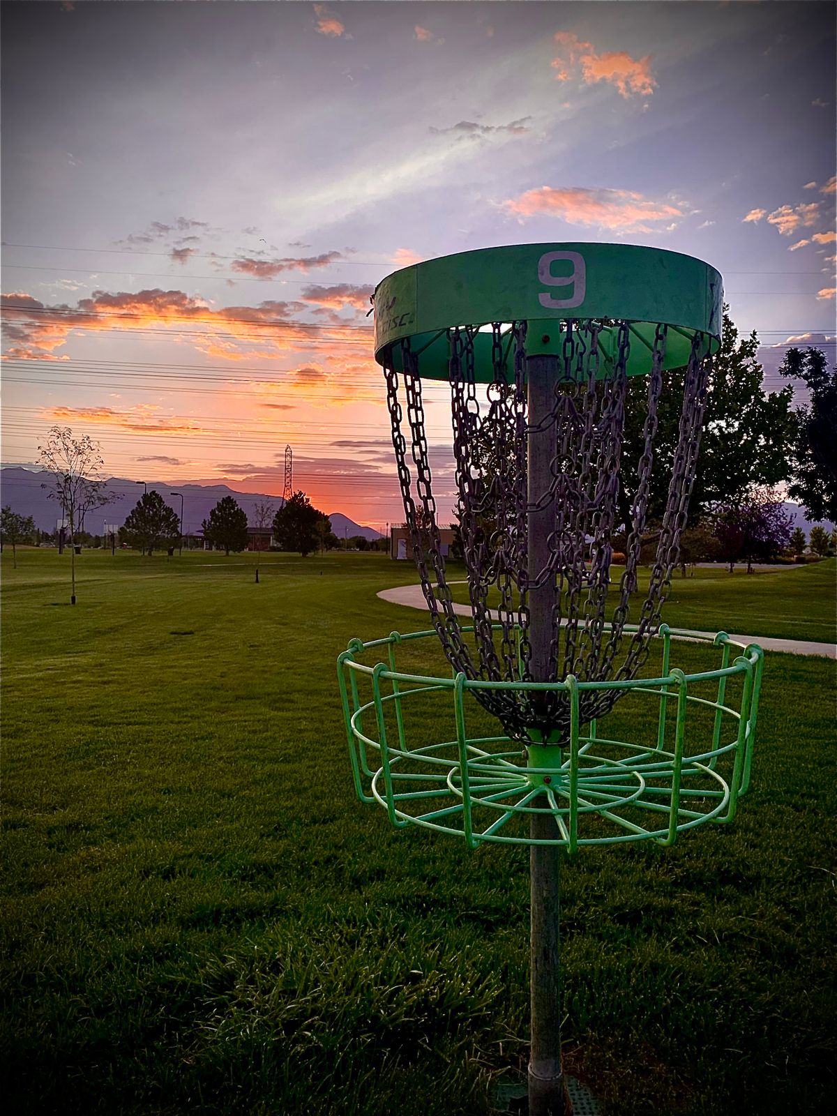 Early morning round with a great view!