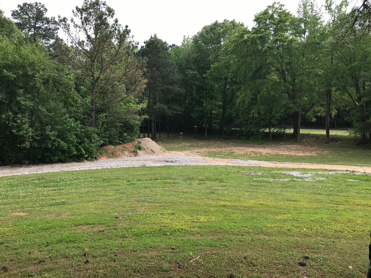 Hole 1 red tee