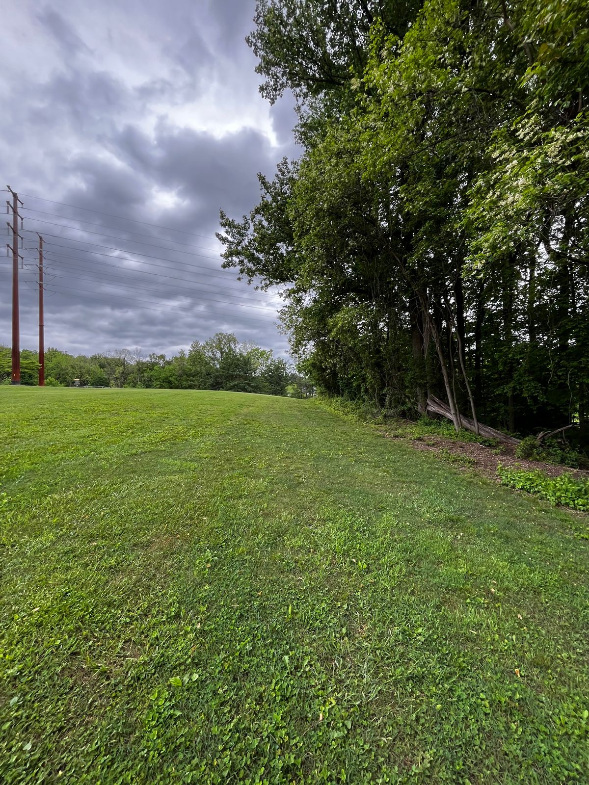Hole 13 red fairway approaching green