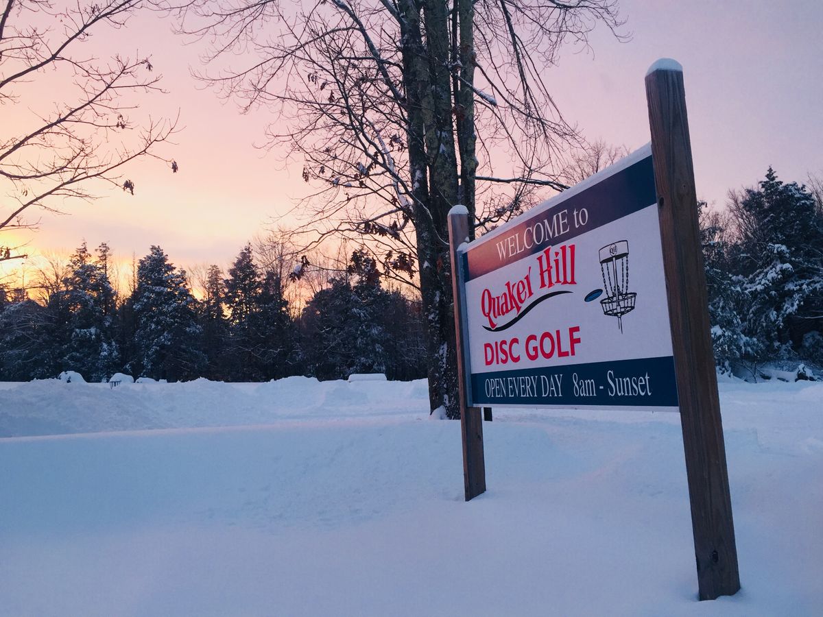 Sign on Route 104 in Fairfield