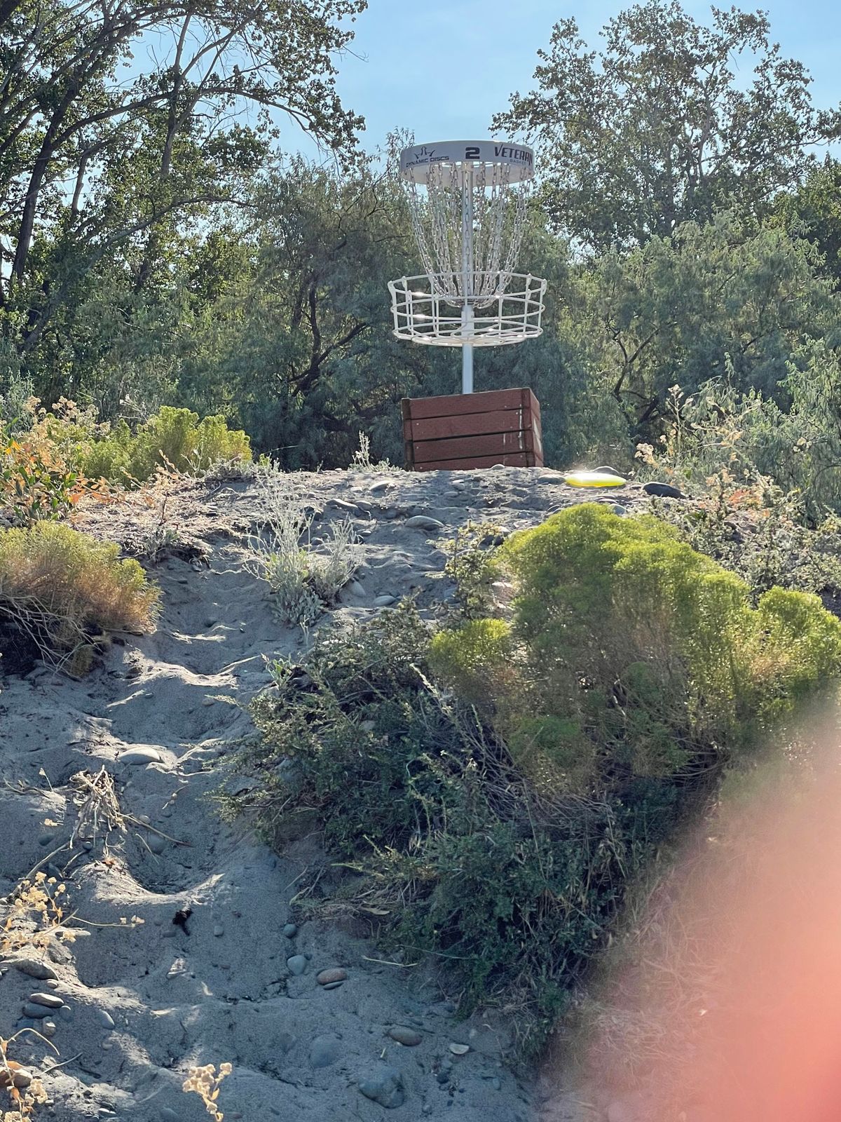 Hole 2 basket