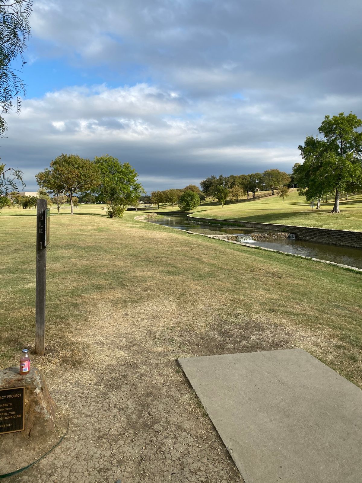 Tee Pad at Hole 1