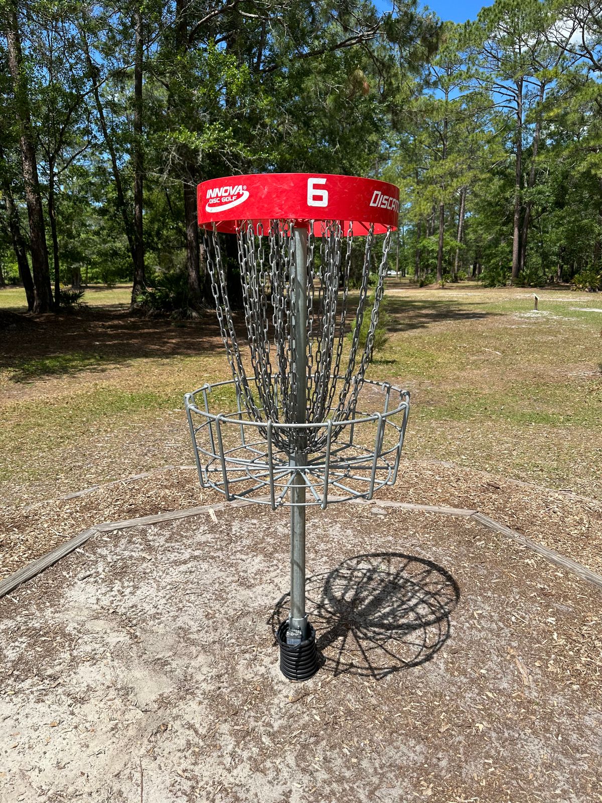 Hole 6 basket