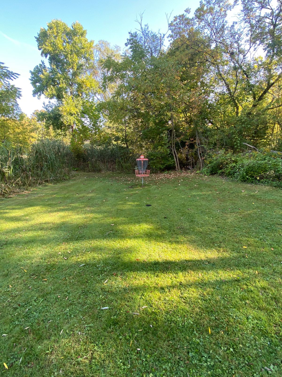 Hole 14’s basket