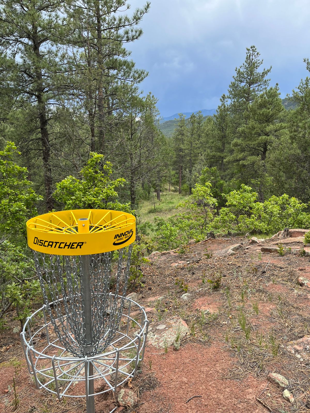 Hole 6 - Long uphill with guarded green. Tough hole!