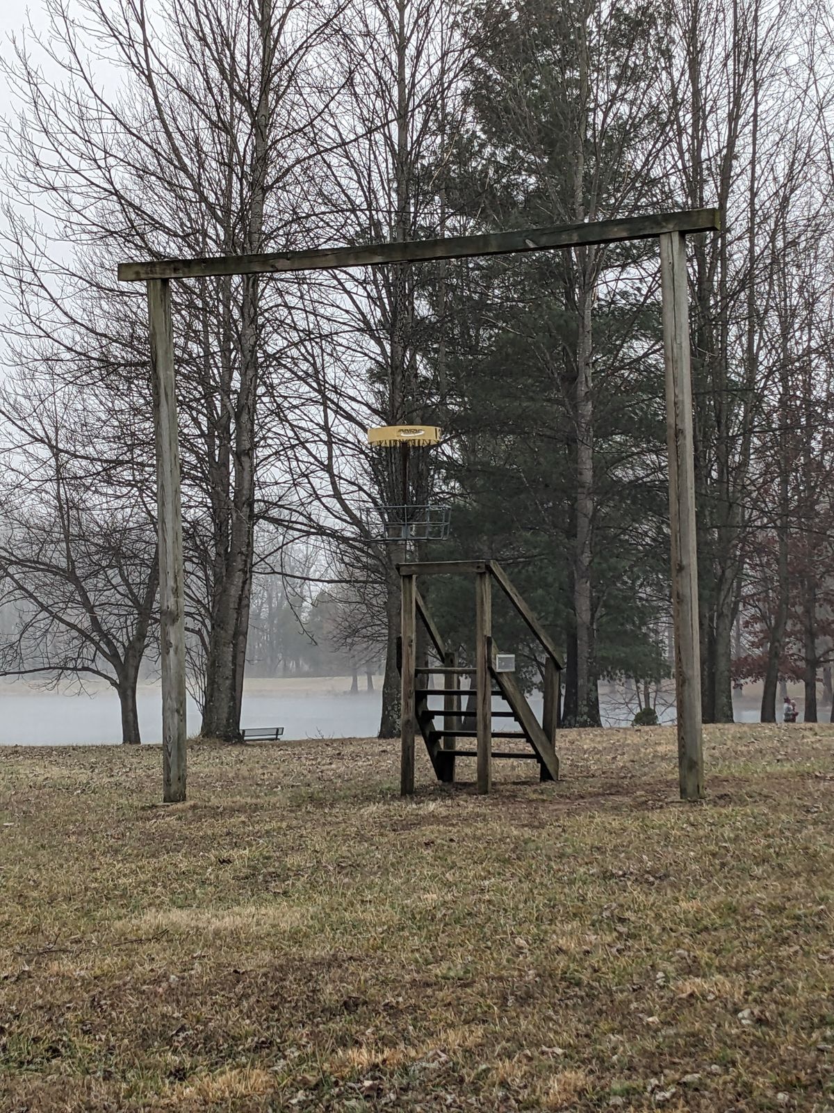 The basket for hole 12.