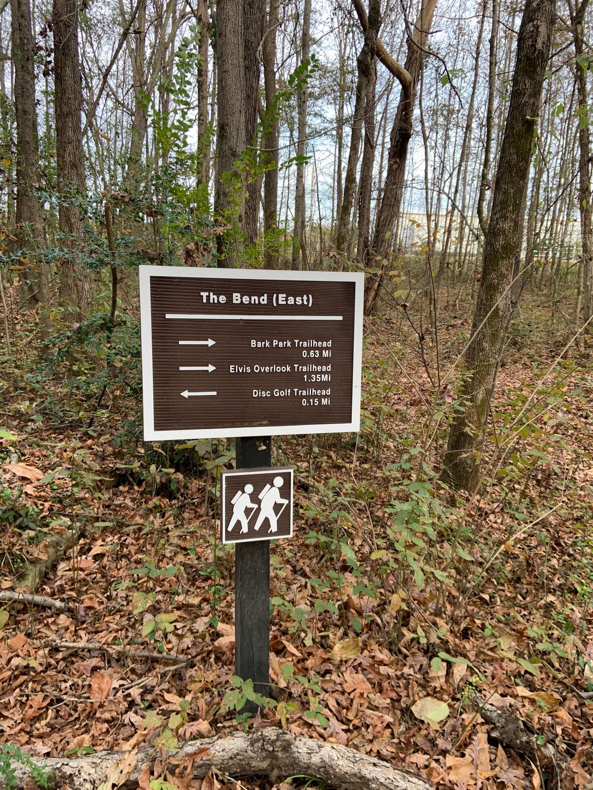 Trail sign by 18
