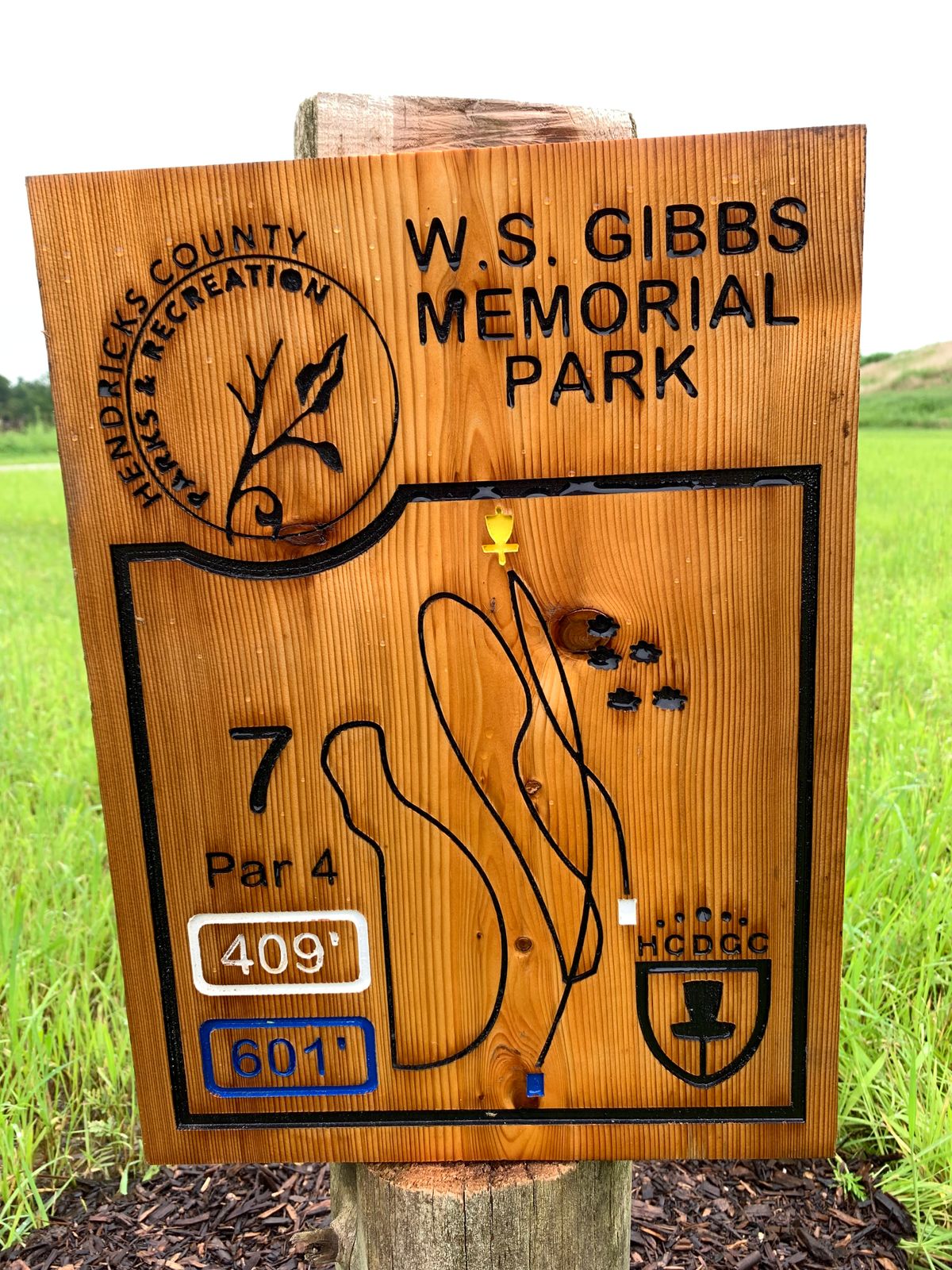 Hole 7 Sign
