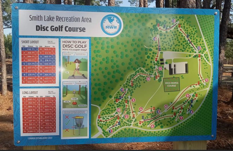 SLRA DGC Course Map