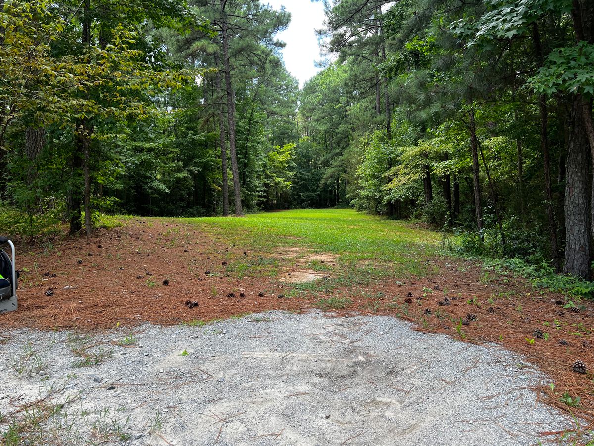 Hole 6 view from tee box