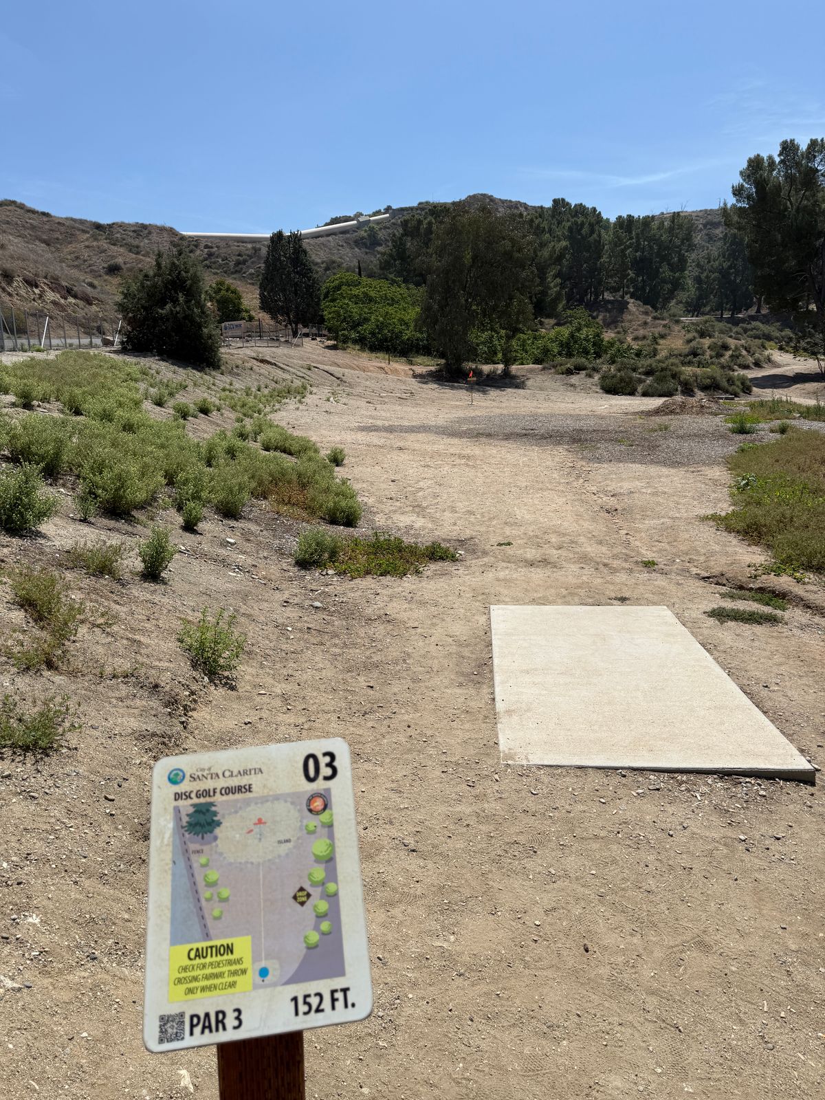 Hole 3 tee