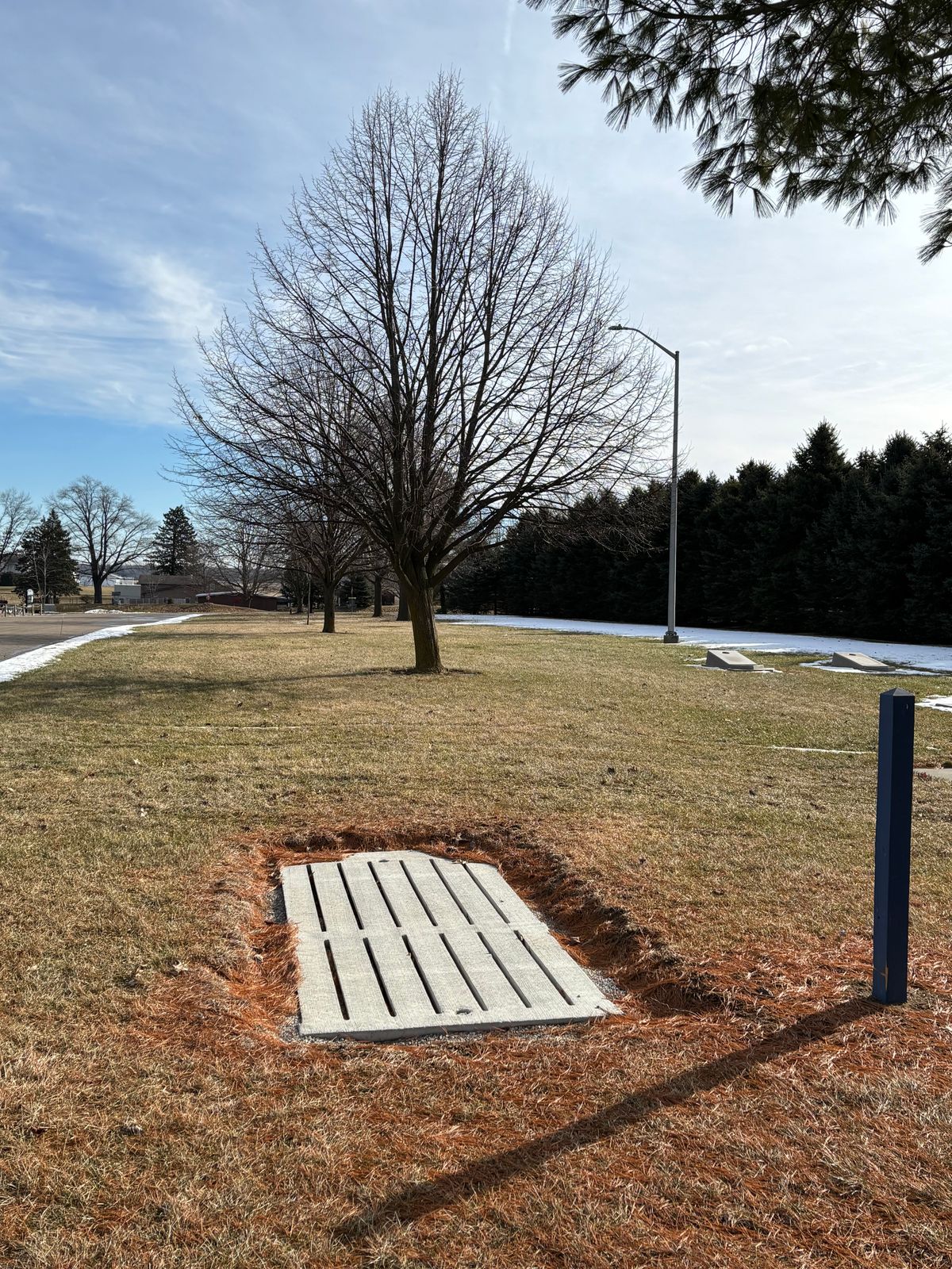Hole 9 long tee pad