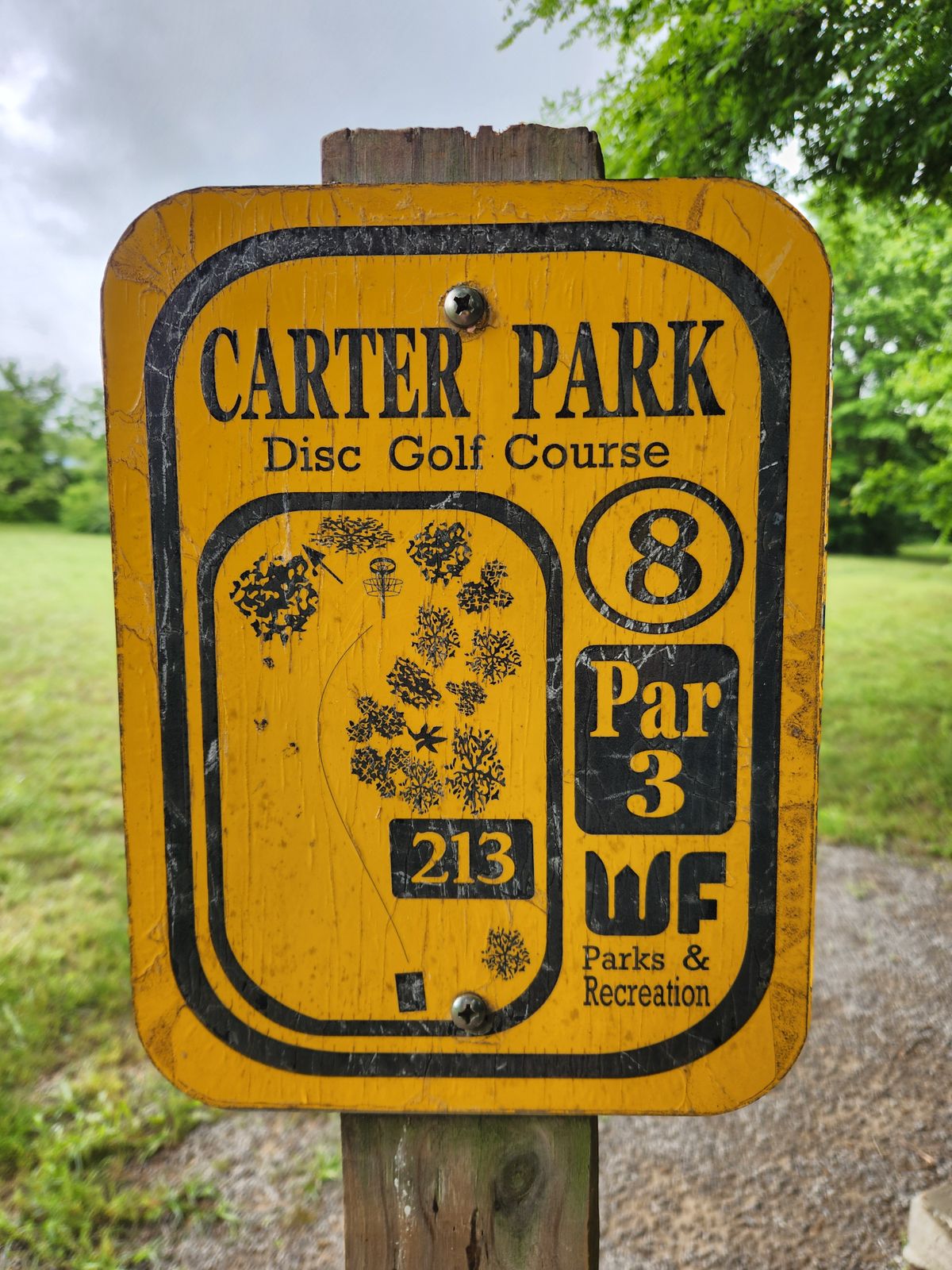 #8 sign