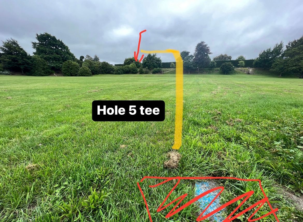Hole 5 tee