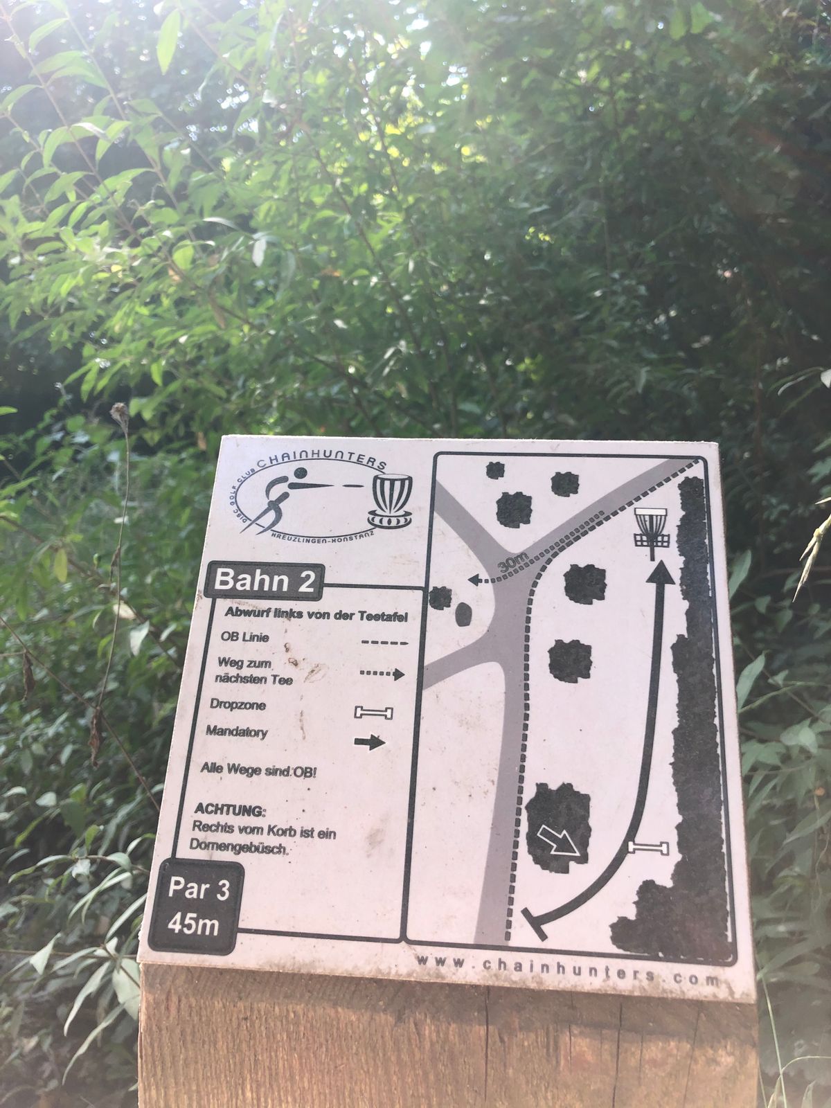 Hole 2  « the short turn »