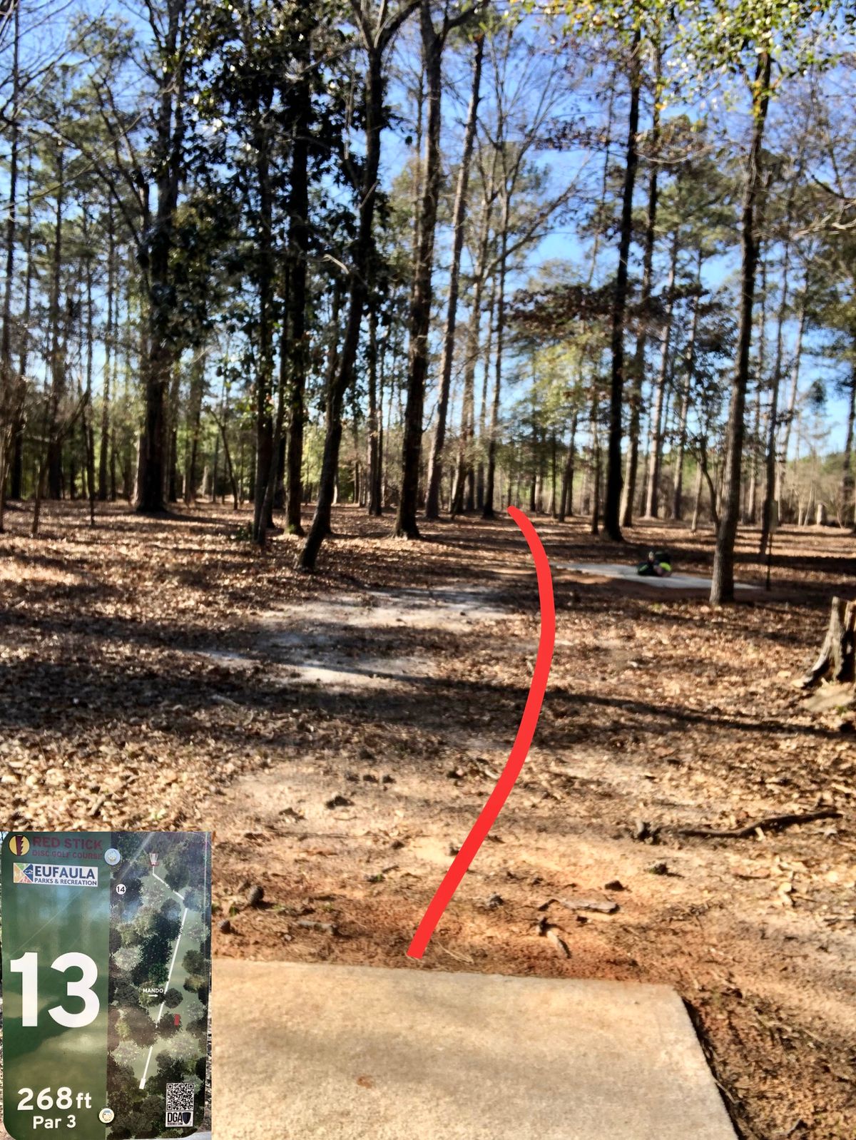 Hole 13 | LONG pad