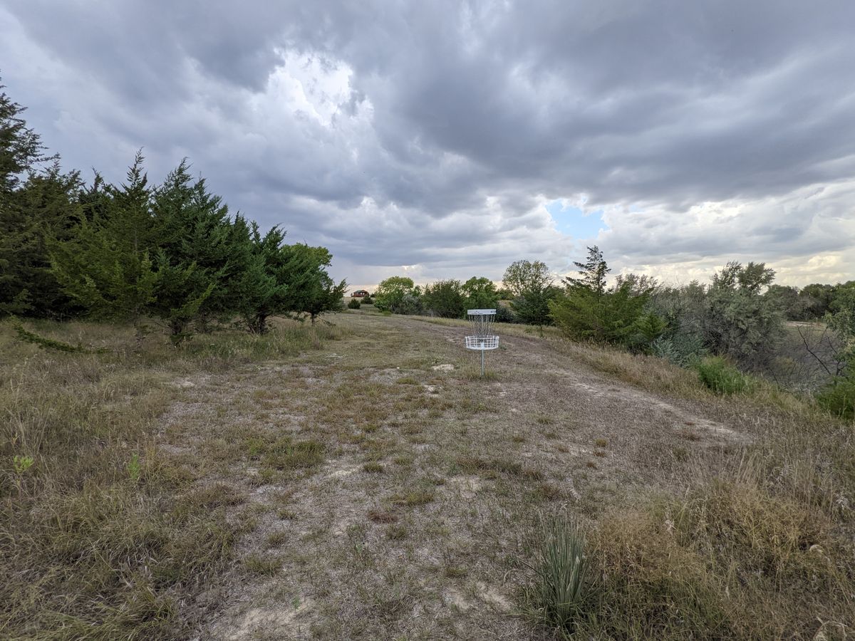 Hole 6 basket