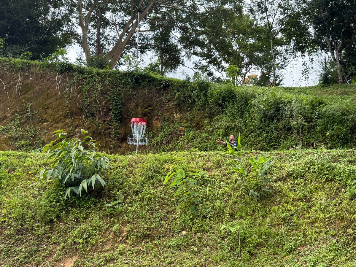 Hole 9 basket