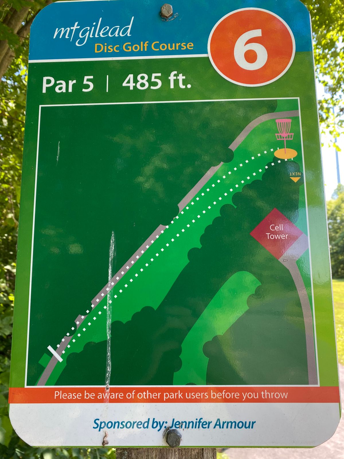Hole 6 (Sign)