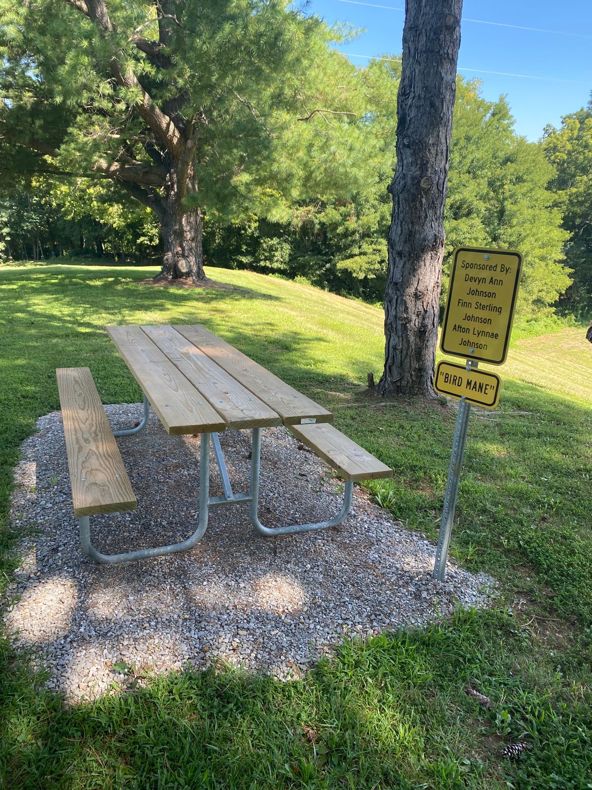 Rest area at 13