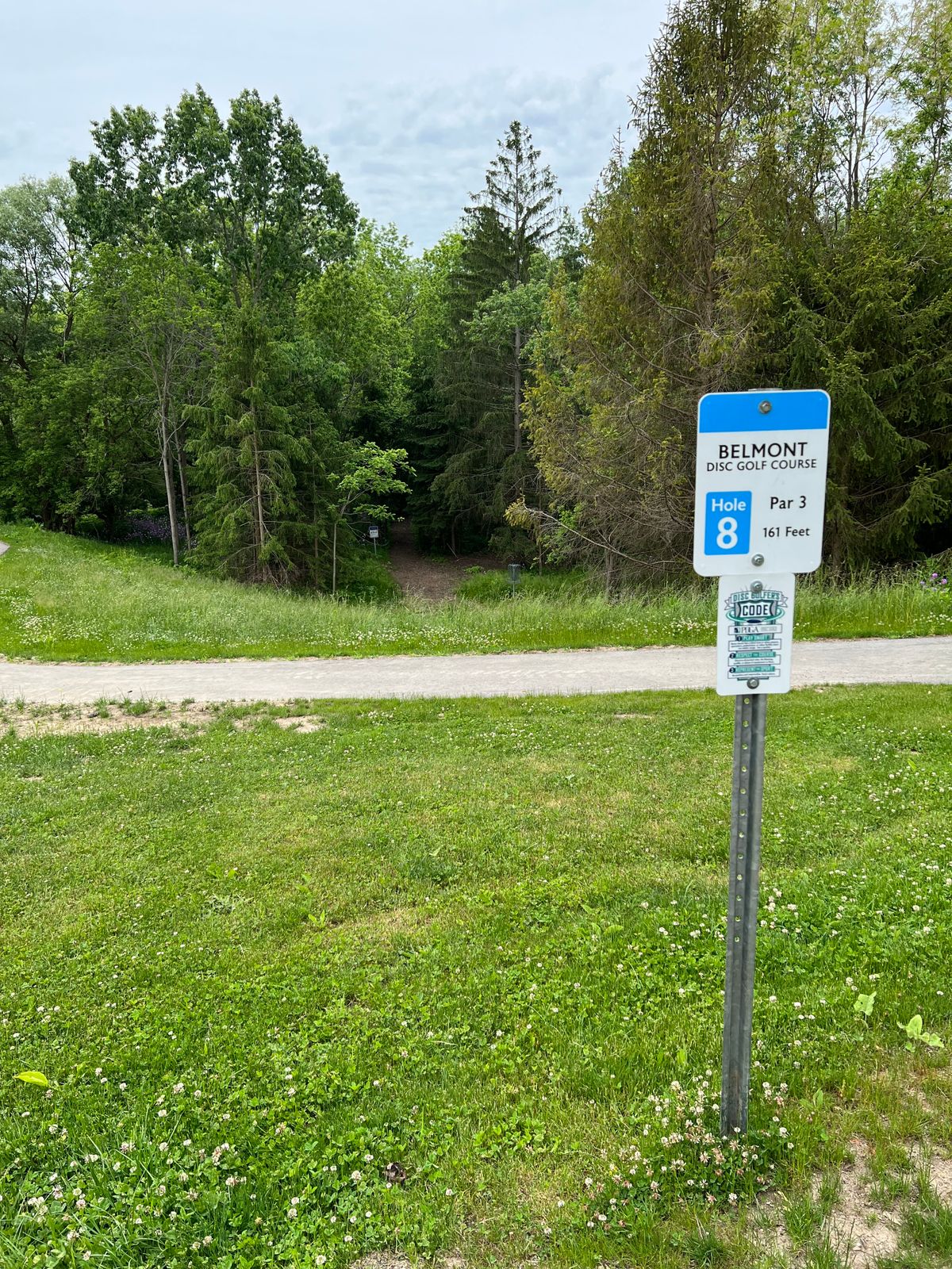 Hole 8 tee