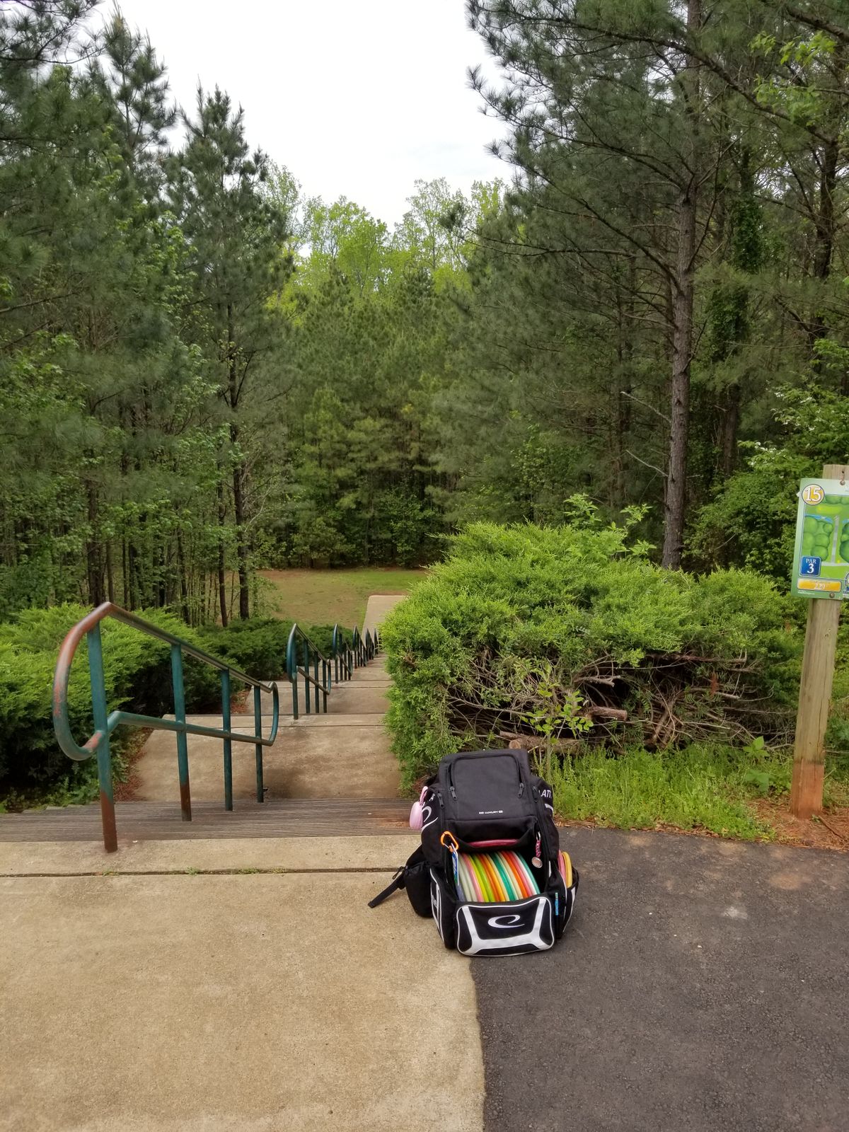 Hole 15 at middle creek