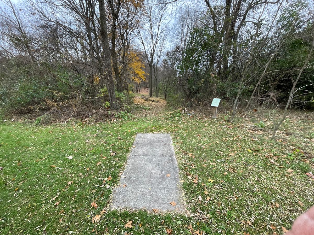 Hole 13 fairway from long tee