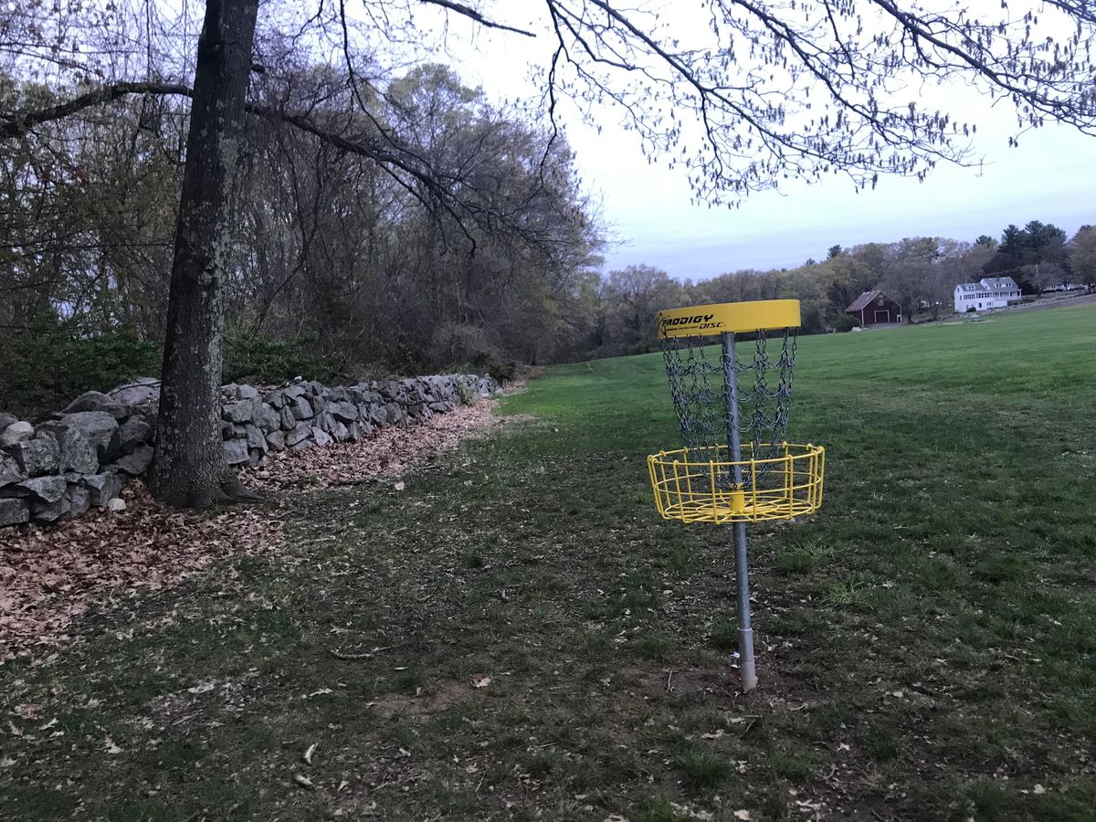 Looking past hole 1.