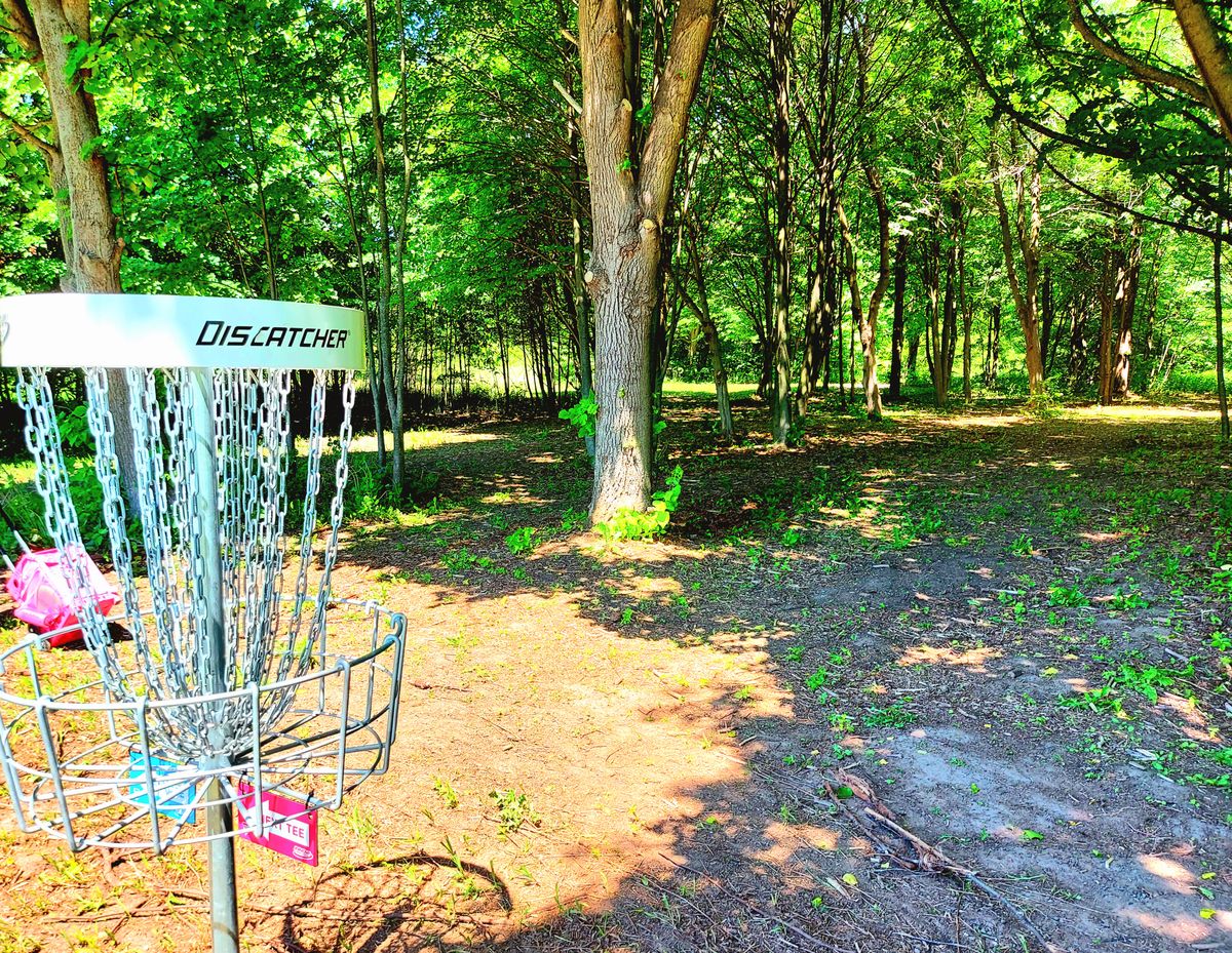 Back up fairway.