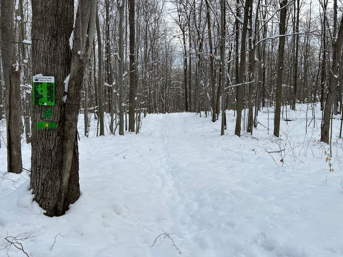 Arctic blast hole 14