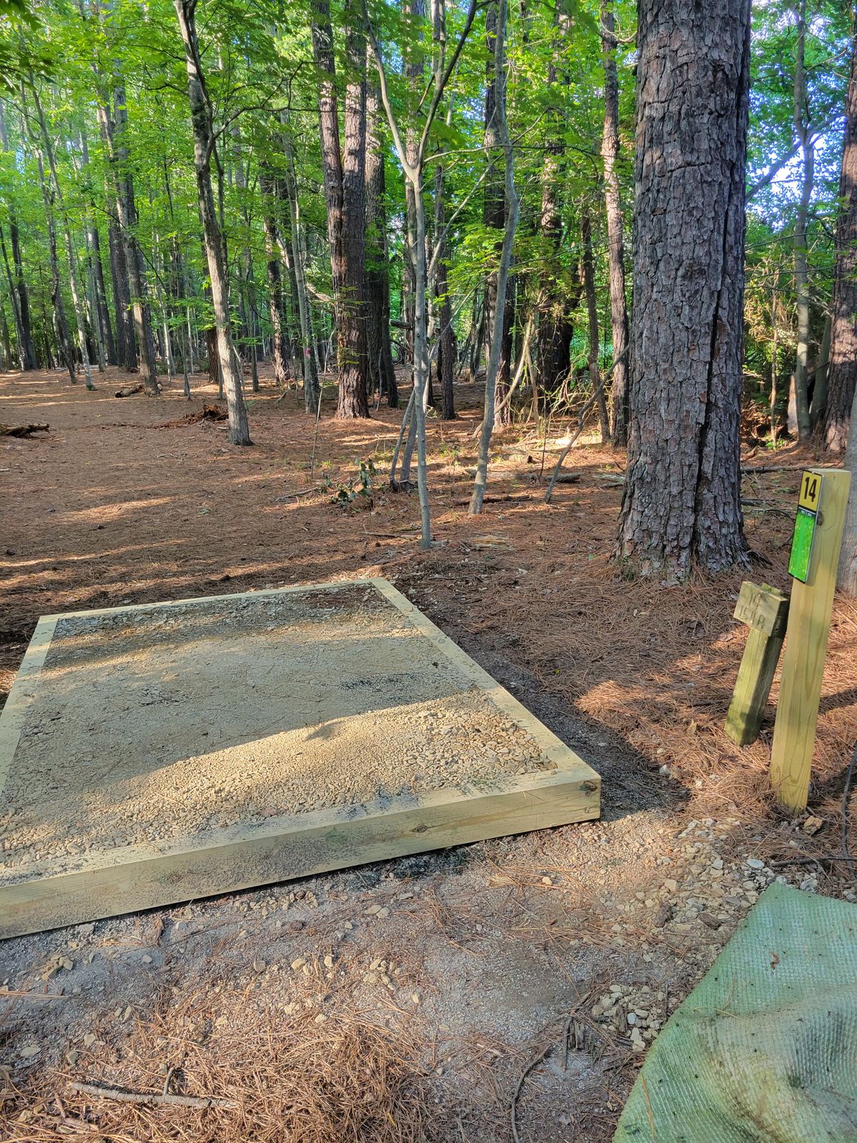 Tee pad 14