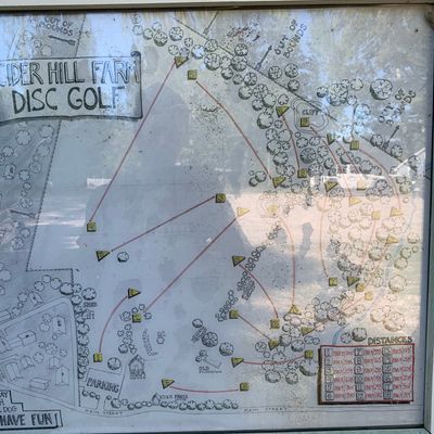 Map of course