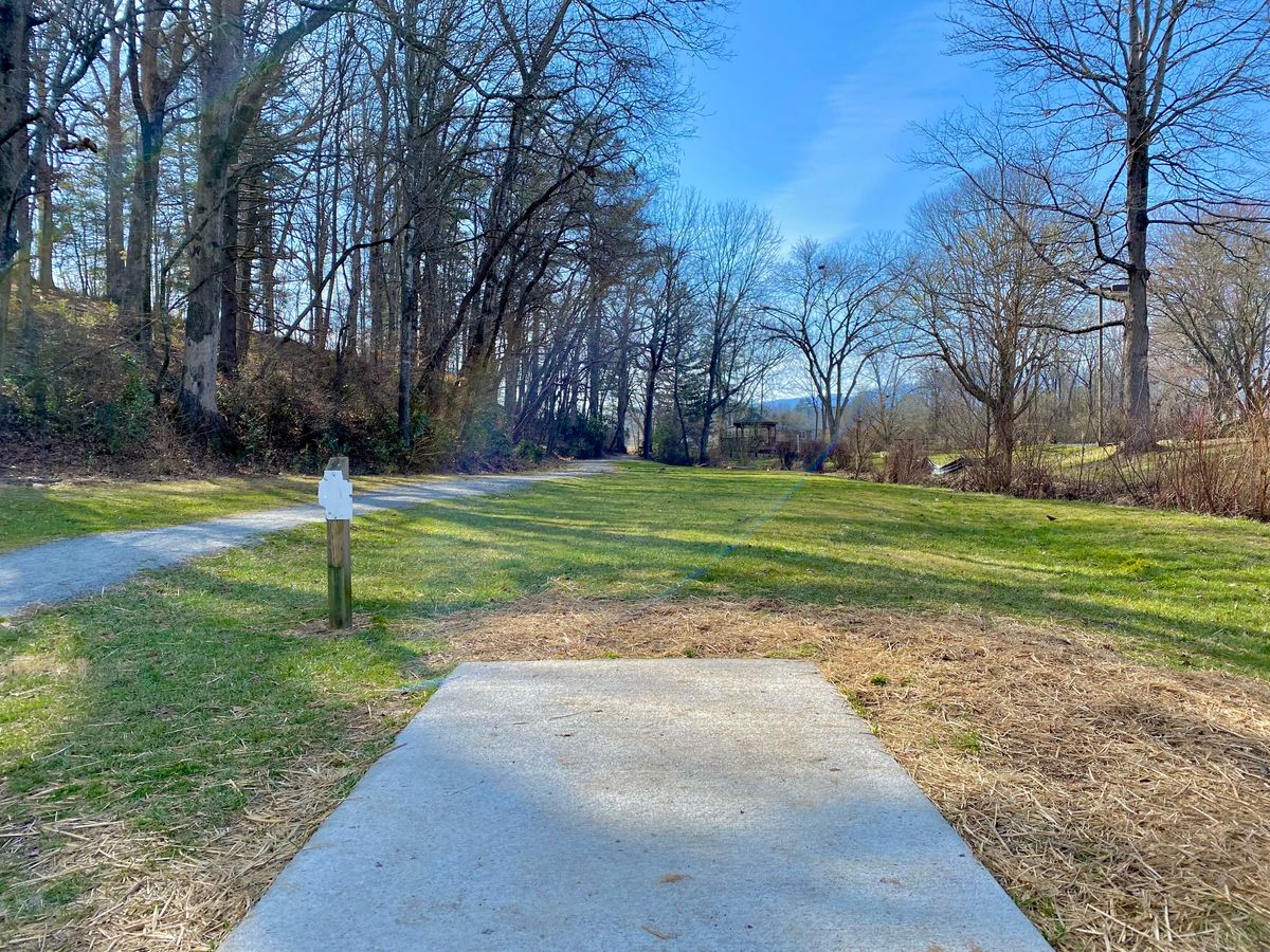 Hole 13’s white tee