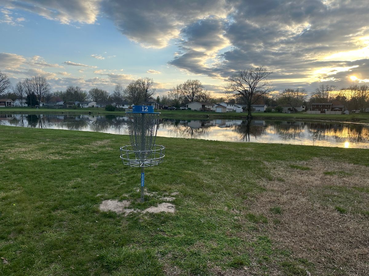 Hole 12 basket