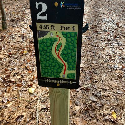 UDisc course ambassador need to change hole 2 on the app. Clearly a par 4 not 3