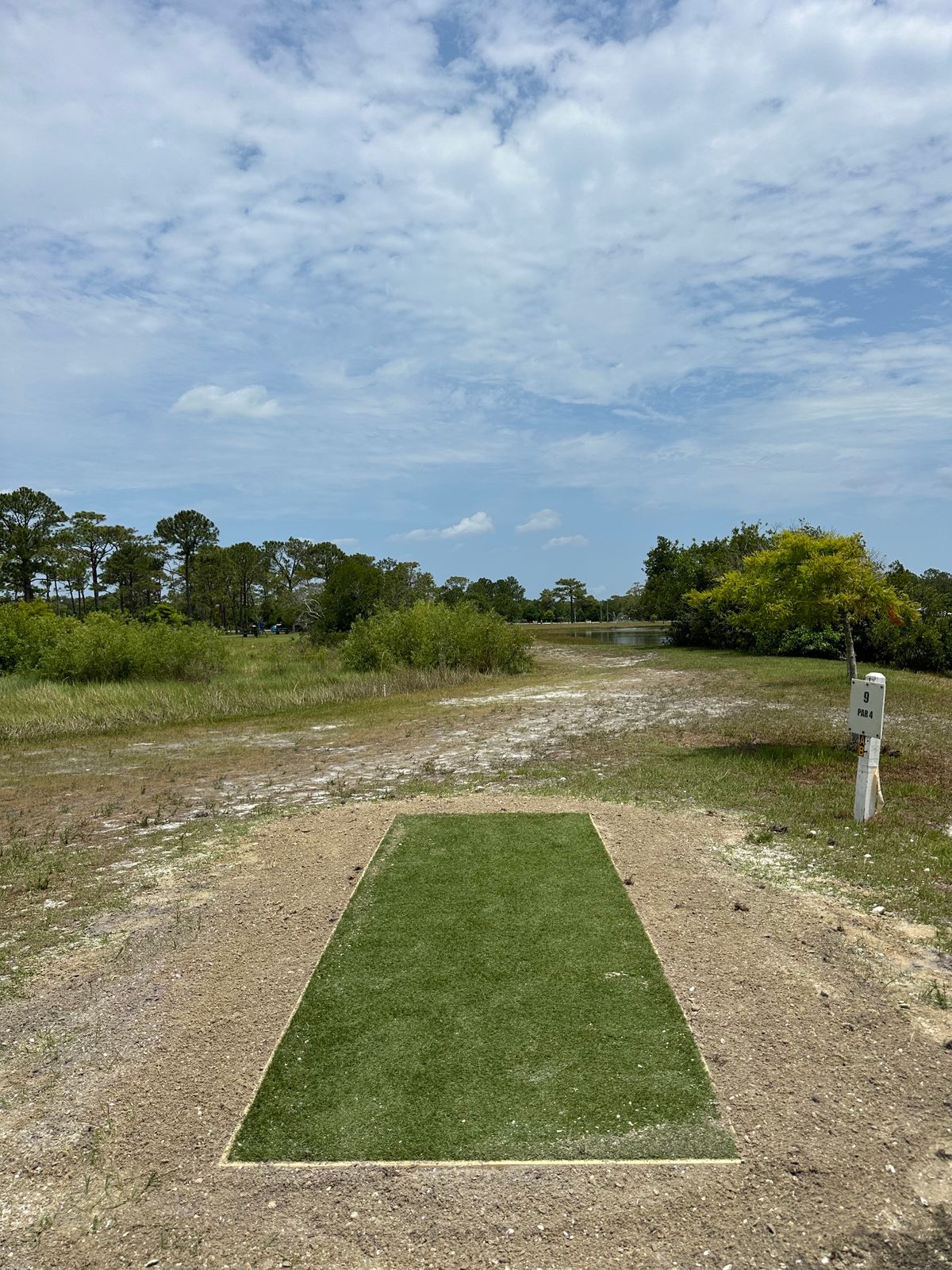 Hole 9 short