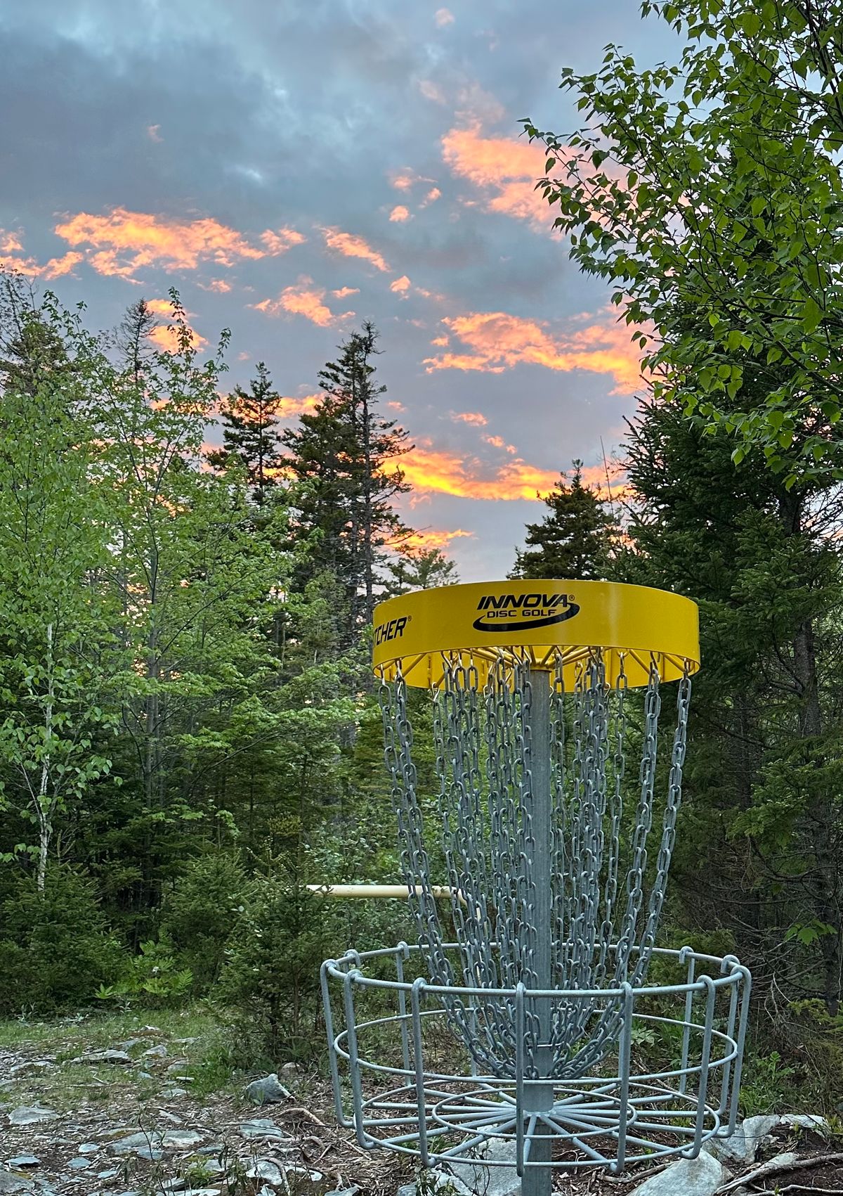 Hole 6 at sunset