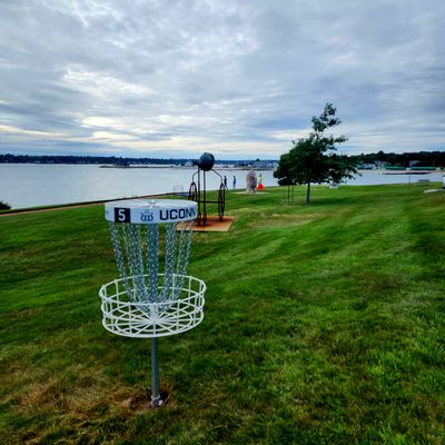 Hole 5 and artwork
