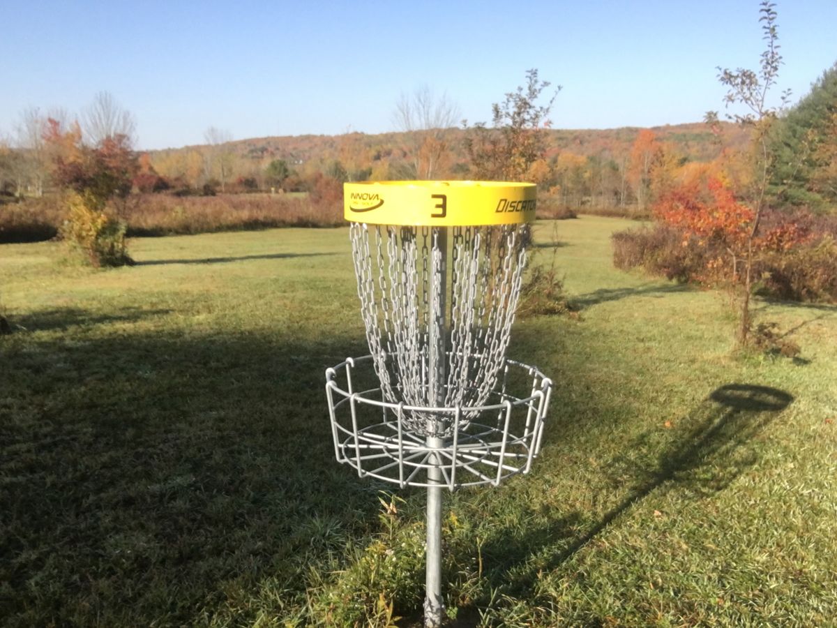 Hole 3 from behind looking back at the fairway 10/15/22