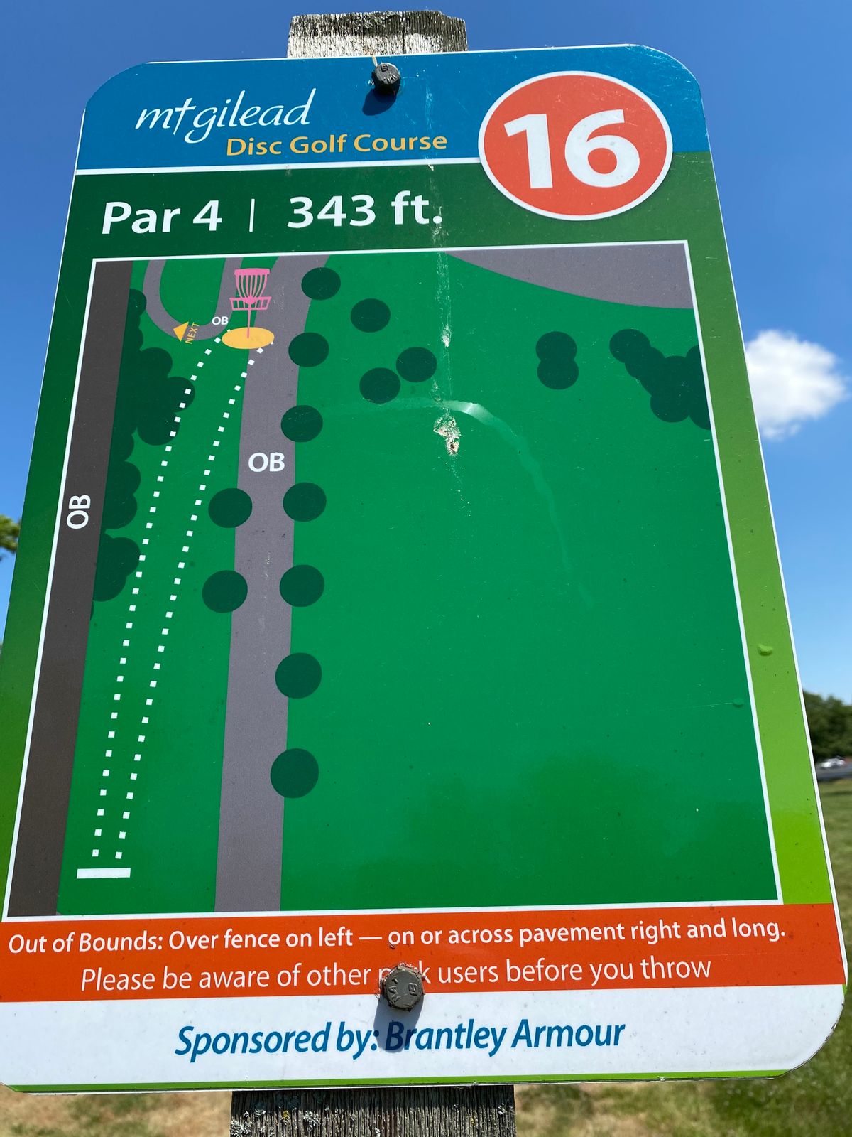 Hole 15 (Sign)