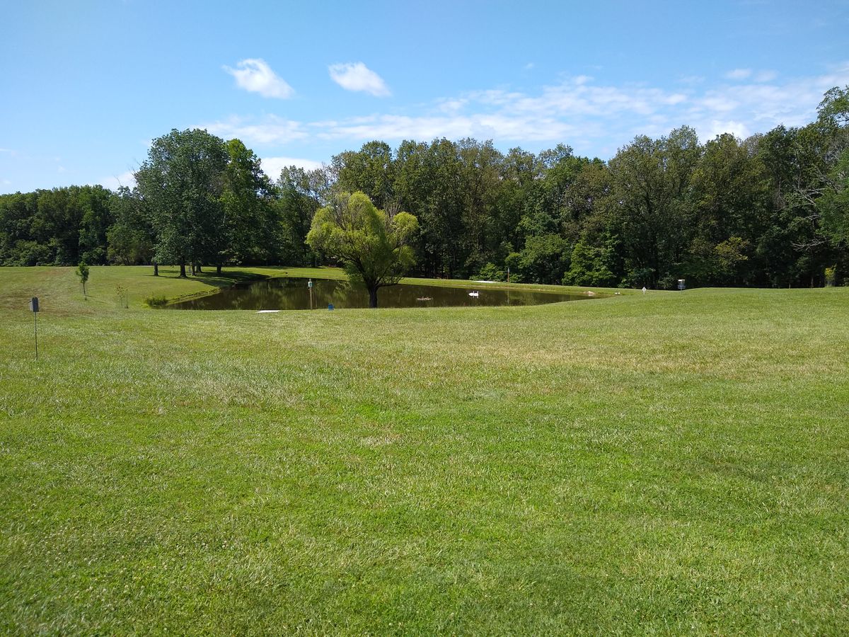 Hole #9 from the clubhouse.